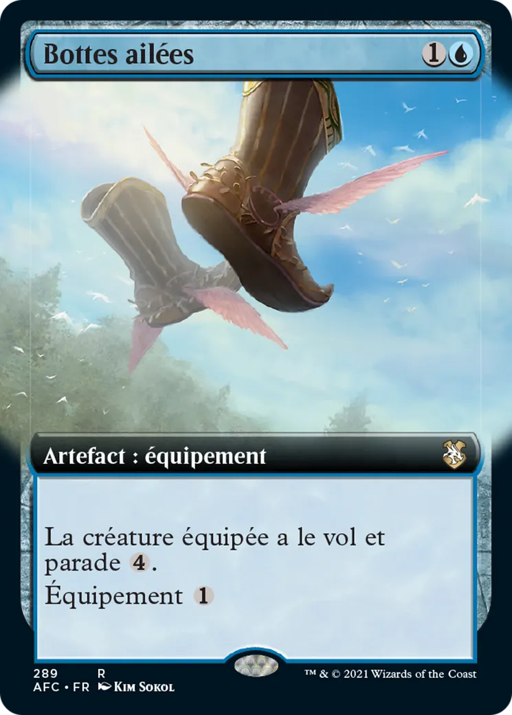 Bottes ailées from Forgotten Realms Commander - Magic: The Gathering