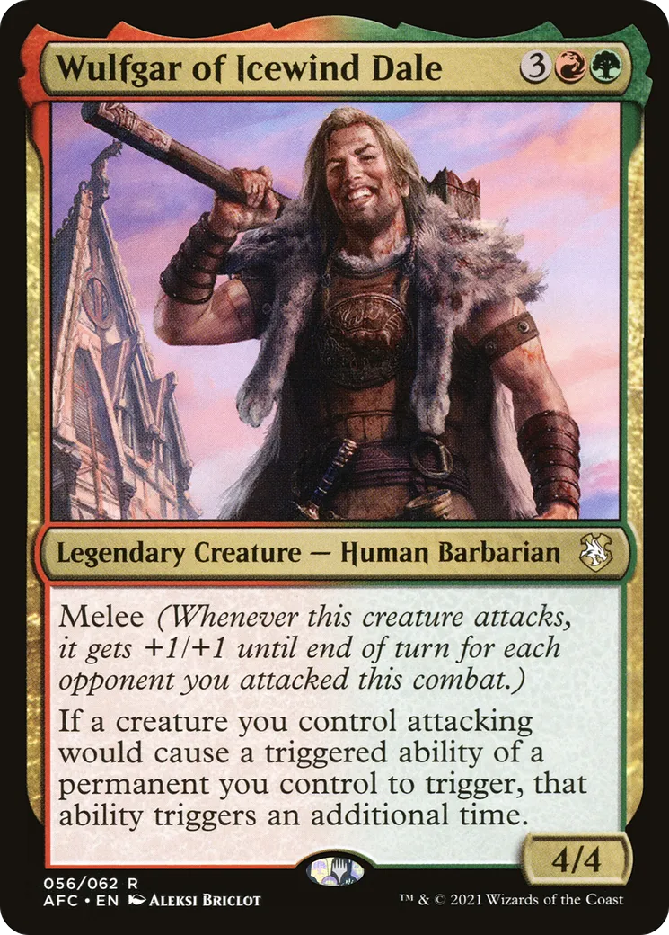 Wulfgar du Valbise — Forgotten Realms Commander — Magic: The Gathering