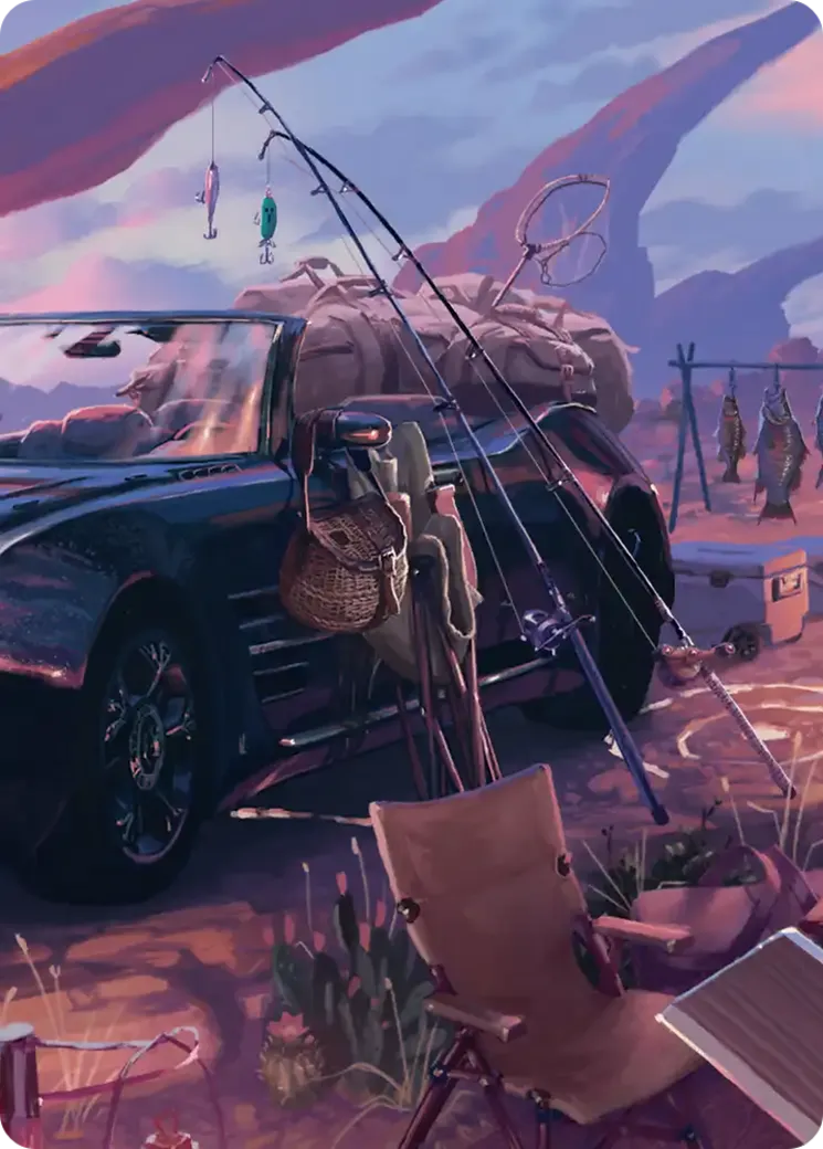 Fishing Gear — Final Fantasy Scene Box — Magic: The Gathering
