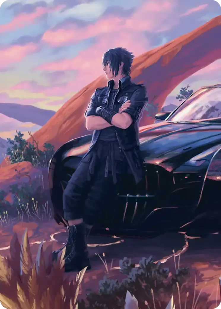 Noctis, Heir Apparent — Final Fantasy Scene Box — Magic: The Gathering