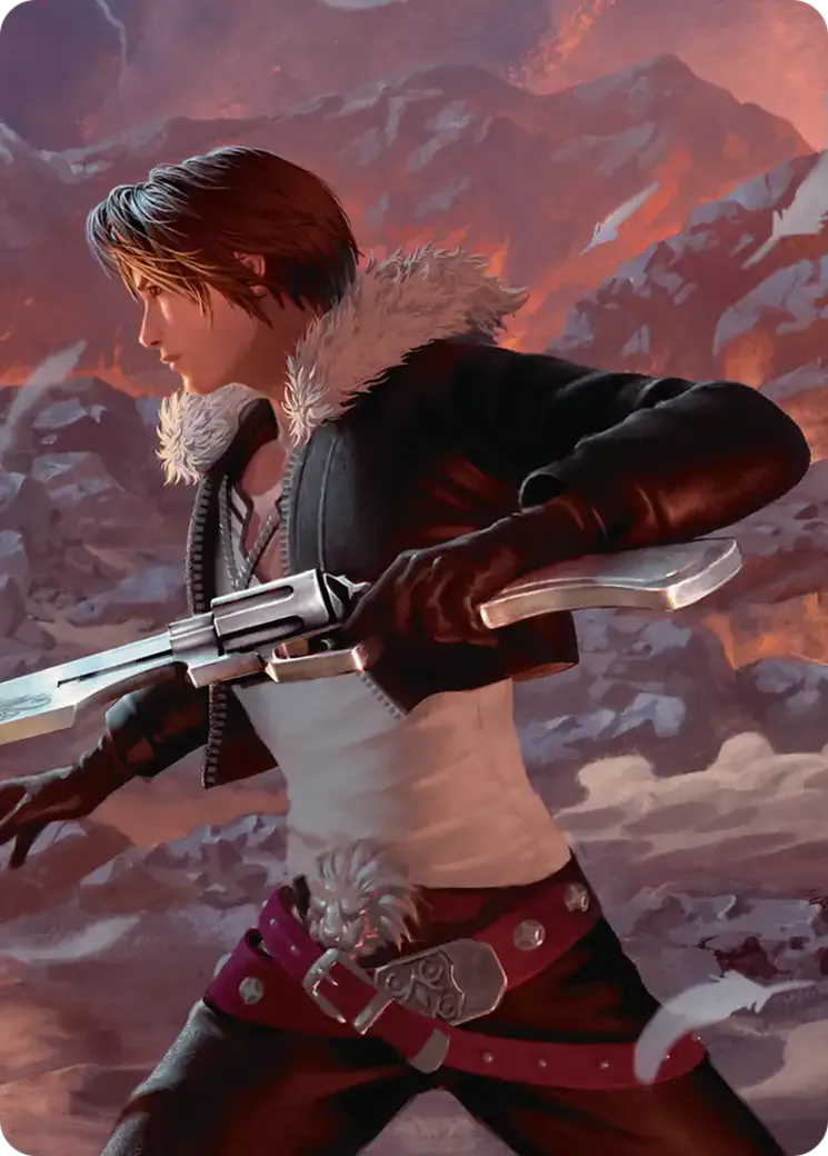 Squall, Gunblade Duelist — Final Fantasy Scene Box — Magic: The Gathering