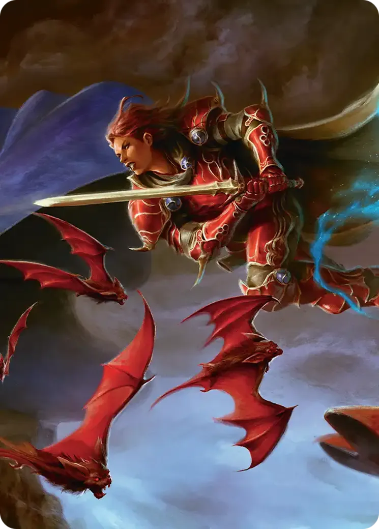The Destined Warrior — Final Fantasy Scene Box — Magic: The Gathering