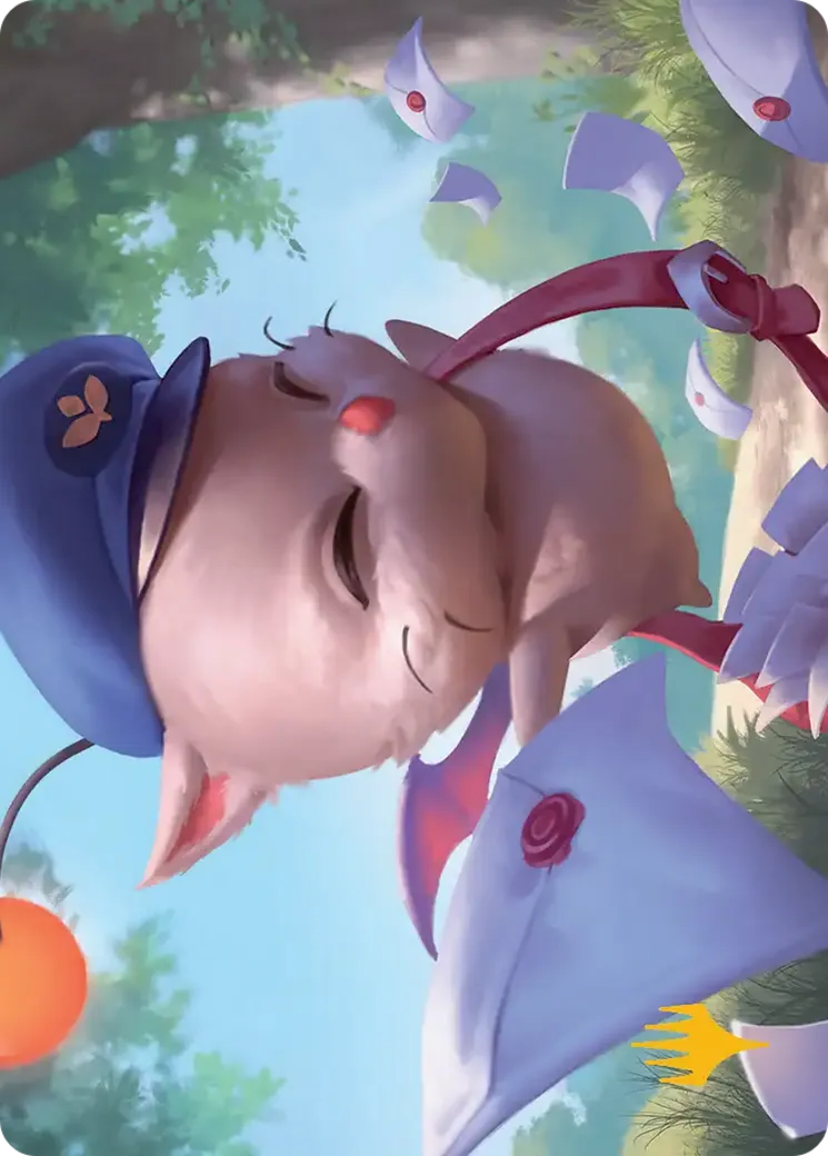 Delivery Moogle — Final Fantasy Art Series — Magic: The Gathering