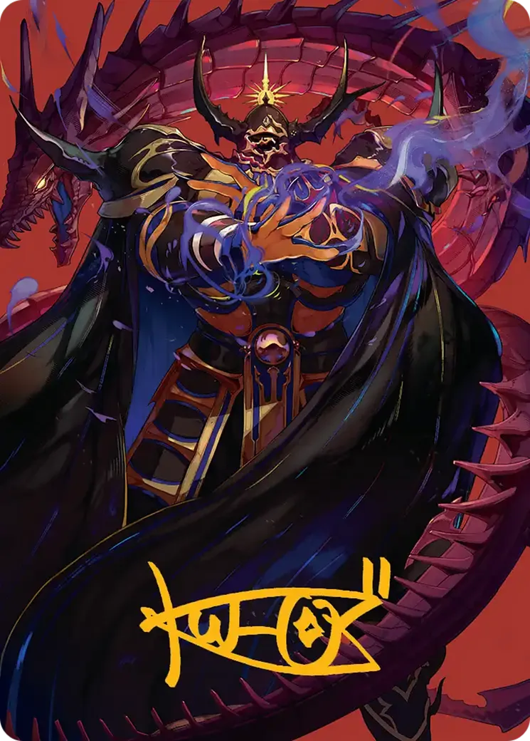 Golbez, Crystal Collector — Final Fantasy Art Series — Magic: The Gathering