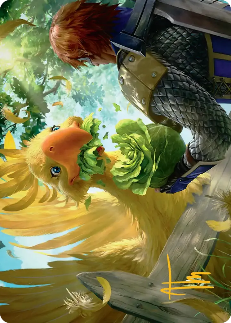 Gysahl Greens — Final Fantasy Art Series — Magic: The Gathering