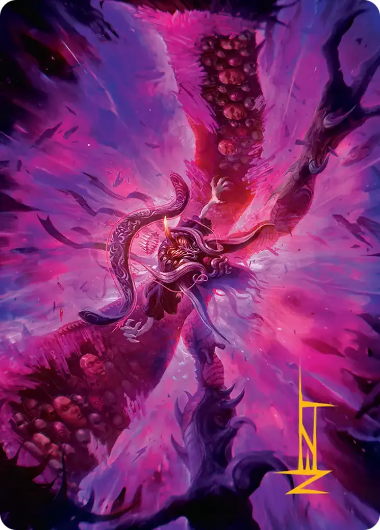 Hades, Sorcerer of Eld — Final Fantasy Art Series — Magic: The Gathering