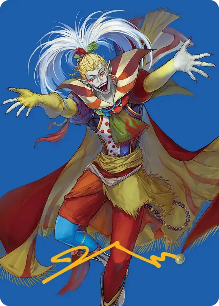 Kefka, Court Mage — Final Fantasy Art Series — Magic: The Gathering