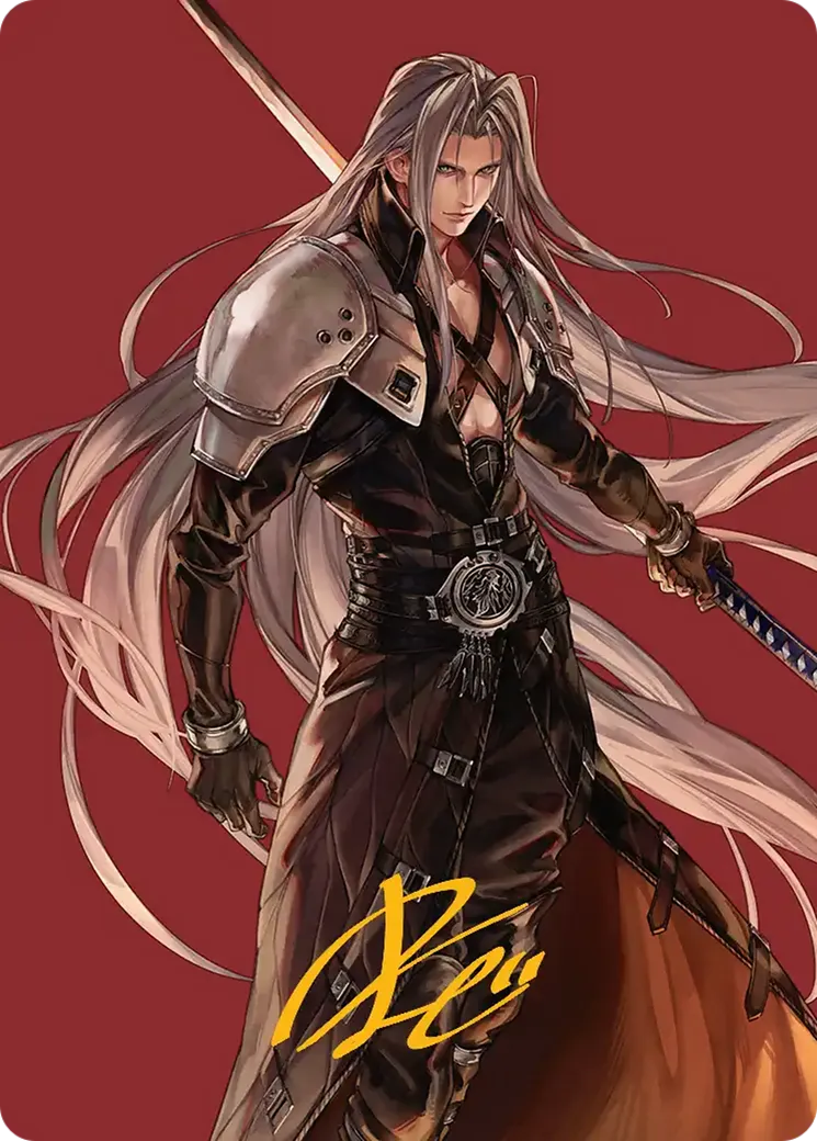 Sephiroth, Fabled SOLDIER — Final Fantasy Art Series — Magic: The Gathering