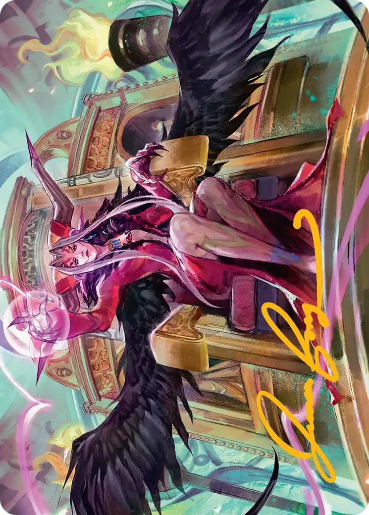Sorceress's Schemes — Final Fantasy Art Series — Magic: The Gathering