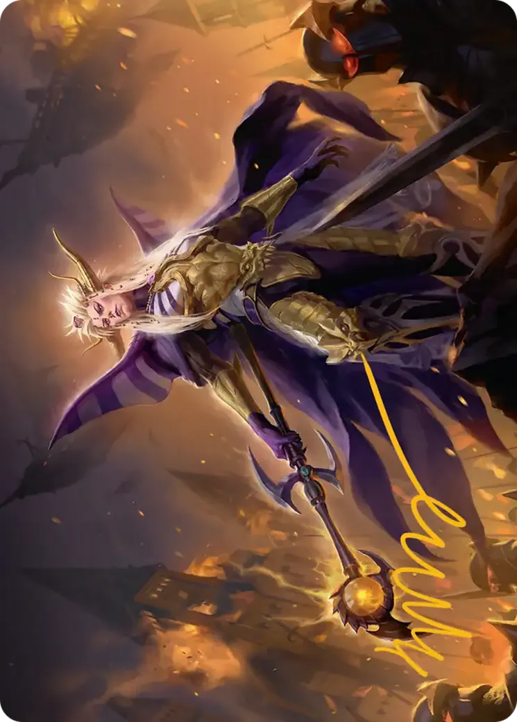 The Emperor of Palamecia — Final Fantasy Art Series — Magic: The Gathering