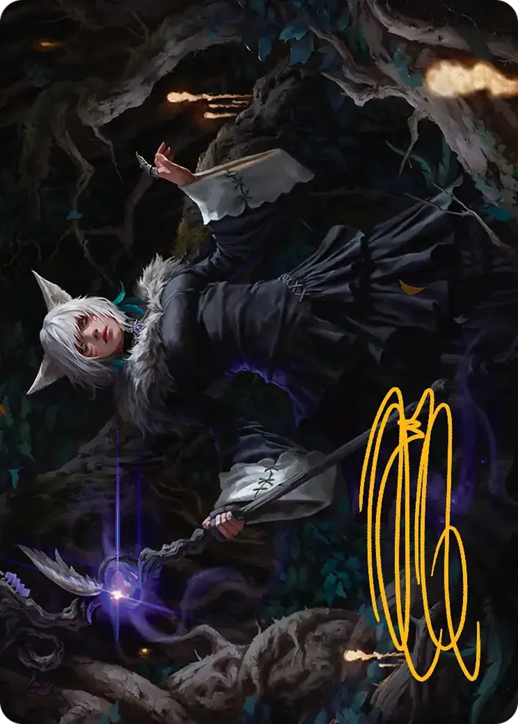 Y'shtola, Night's Blessed — Final Fantasy Art Series — Magic: The Gathering