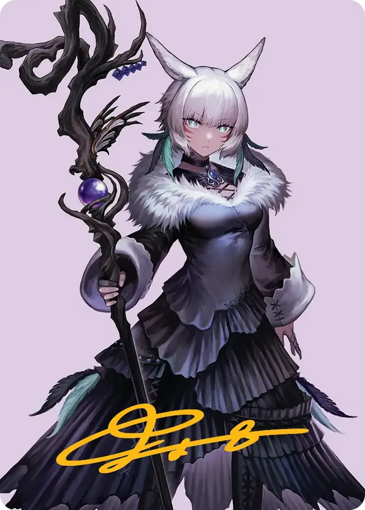 Y'shtola, Night's Blessed — Final Fantasy Art Series — Magic: The Gathering