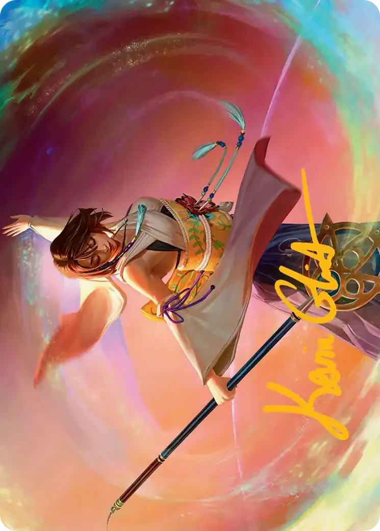 Yuna, Grand Summoner — Final Fantasy Art Series — Magic: The Gathering