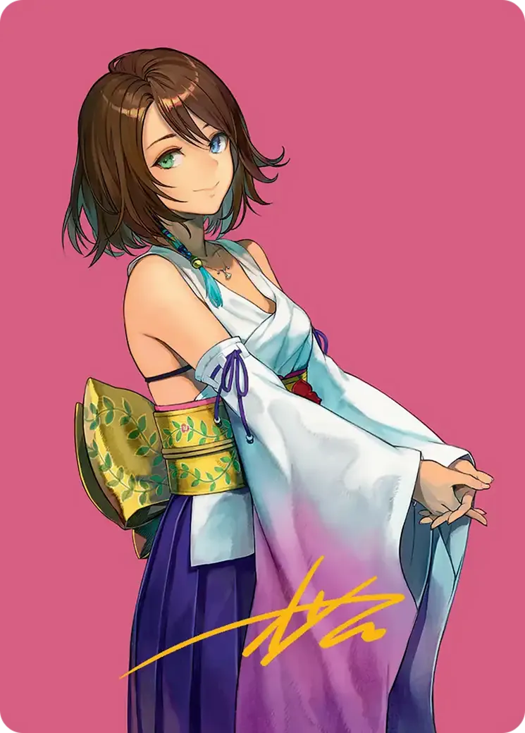 Yuna, Hope of Spira — Final Fantasy Art Series — Magic: The Gathering