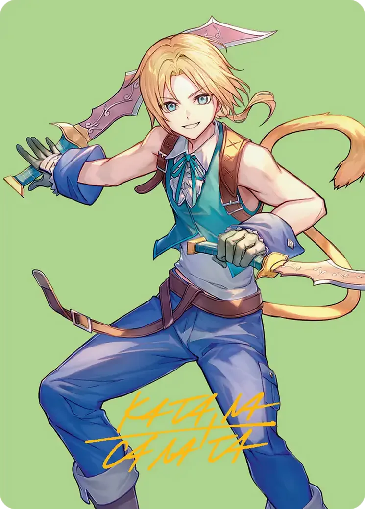 Zidane, Tantalus Thief — Final Fantasy Art Series — Magic: The Gathering