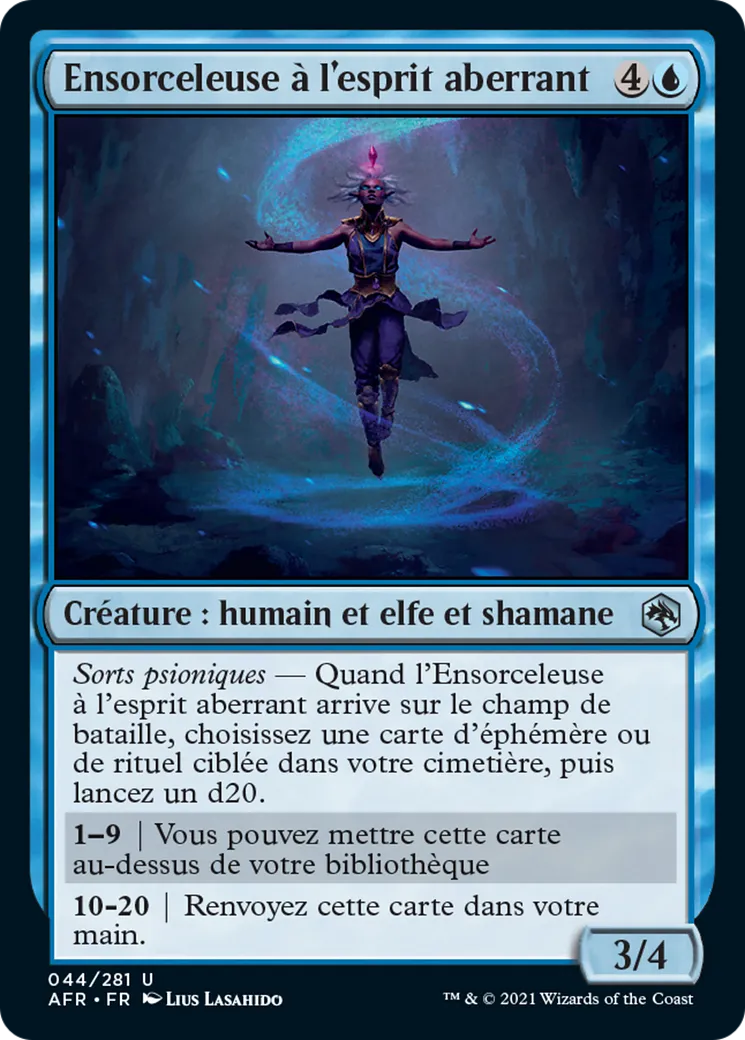 Ensorceleuse à l'esprit aberrant — Adventures in the Forgotten Realms — Magic: The Gathering