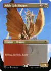 Product image for Adult Gold Dragon