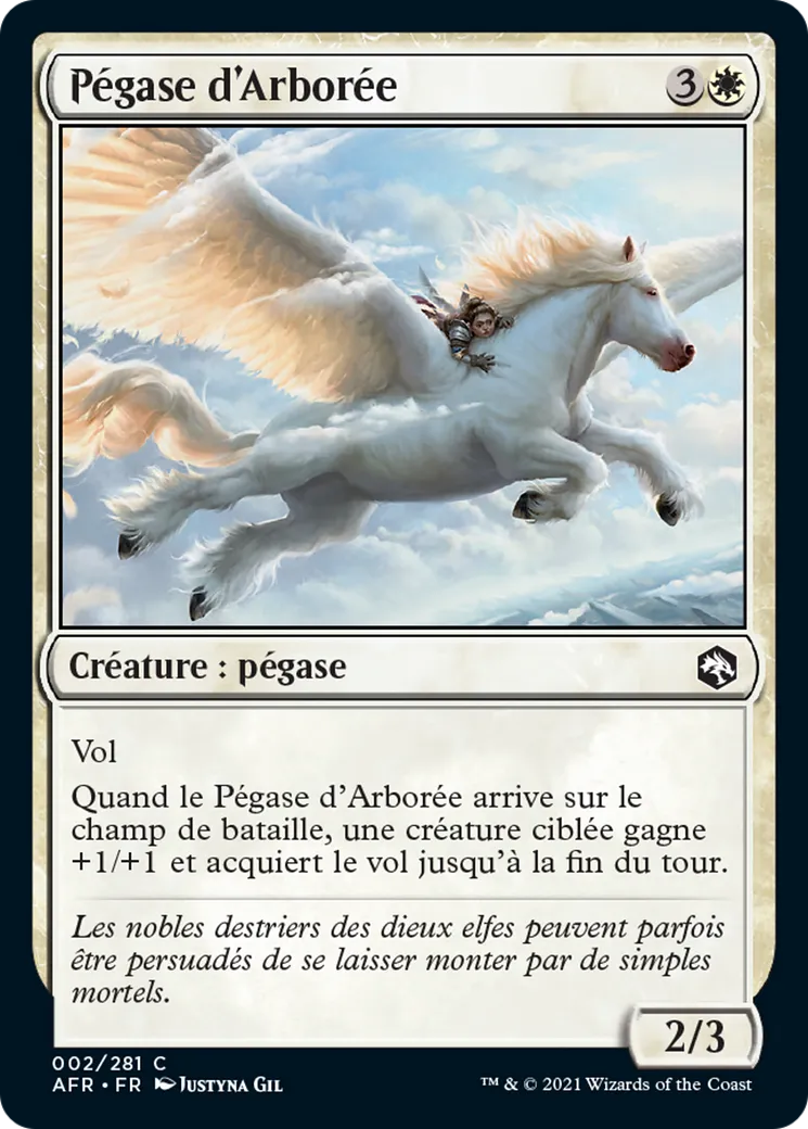 Pégase d'Arborée — Adventures in the Forgotten Realms — Magic: The Gathering