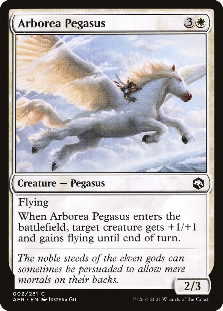 Pégase d'Arborée — Adventures in the Forgotten Realms — Magic: The Gathering