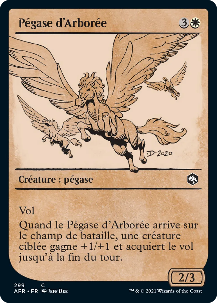 Pégase d'Arborée — Adventures in the Forgotten Realms — Magic: The Gathering