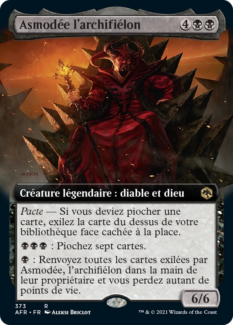 Asmodée l'archifiélon — Adventures in the Forgotten Realms — Magic: The Gathering