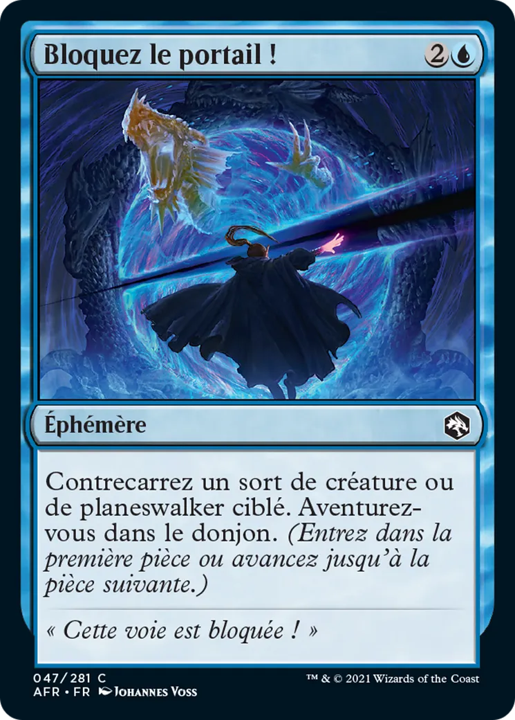 Bloquez le portail ! — Adventures in the Forgotten Realms — Magic: The Gathering