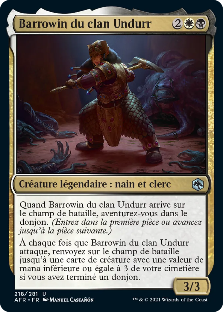 Barrowin du clan Undurr — Adventures in the Forgotten Realms — Magic: The Gathering