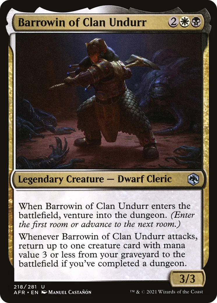 Barrowin of Clan Undurr — Adventures in the Forgotten Realms — Magic: The Gathering