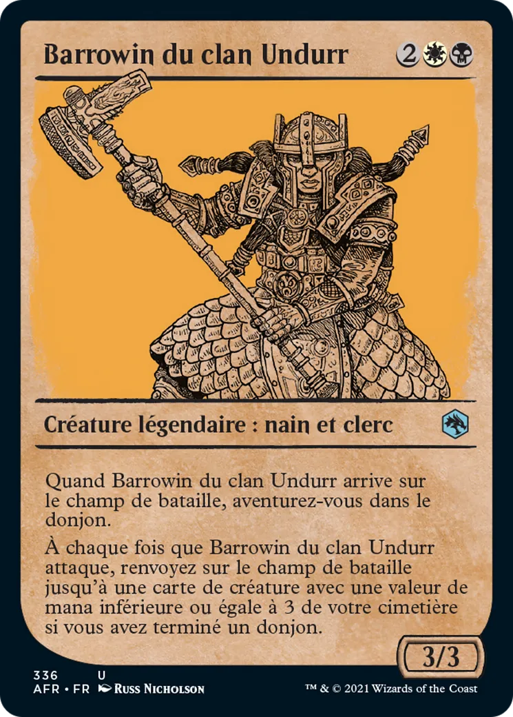 Barrowin du clan Undurr — Adventures in the Forgotten Realms — Magic: The Gathering