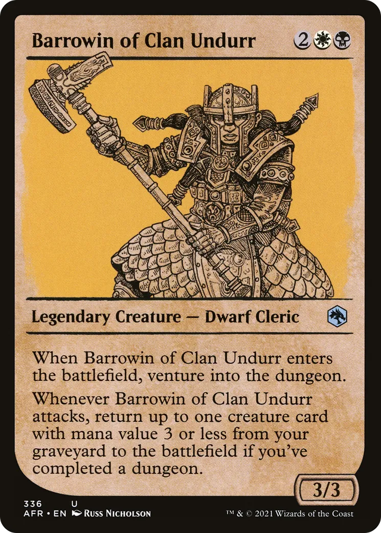 Barrowin of Clan Undurr — Adventures in the Forgotten Realms — Magic: The Gathering