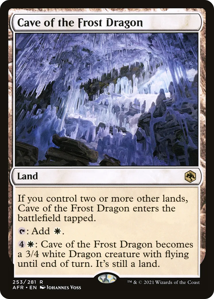 Cave of the Frost Dragon — Adventures in the Forgotten Realms — Magic: The Gathering