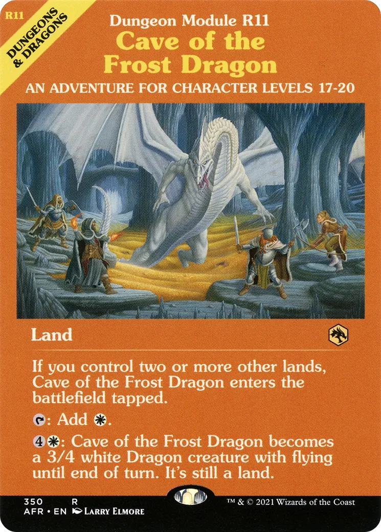 Cave of the Frost Dragon — Adventures in the Forgotten Realms — Magic: The Gathering