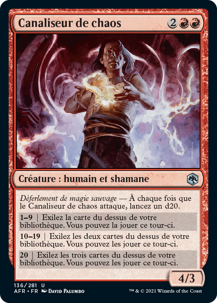 Canaliseur de chaos — Adventures in the Forgotten Realms — Magic: The Gathering