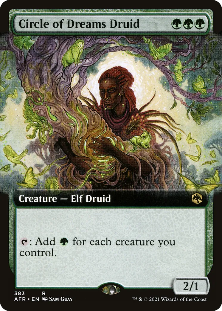 Circle of Dreams Druid from Adventures in the Forgotten Realms - Magic: The Gathering