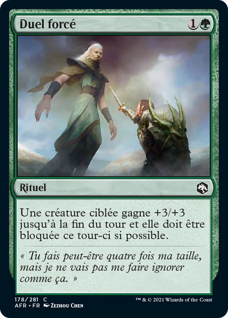 Duel forcé — Adventures in the Forgotten Realms — Magic: The Gathering