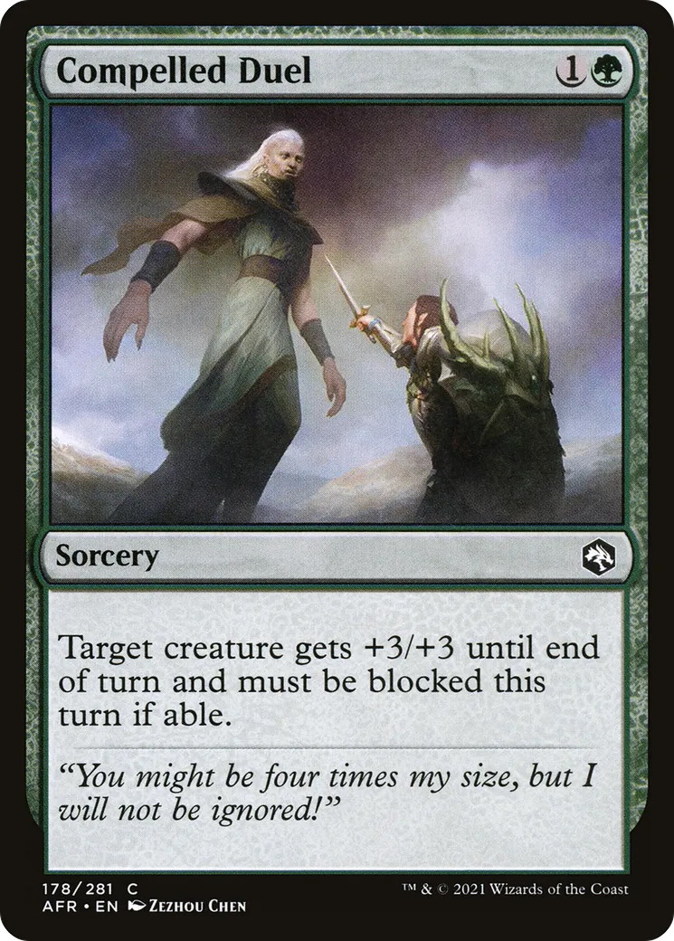 Compelled Duel — Adventures in the Forgotten Realms — Magic: The Gathering