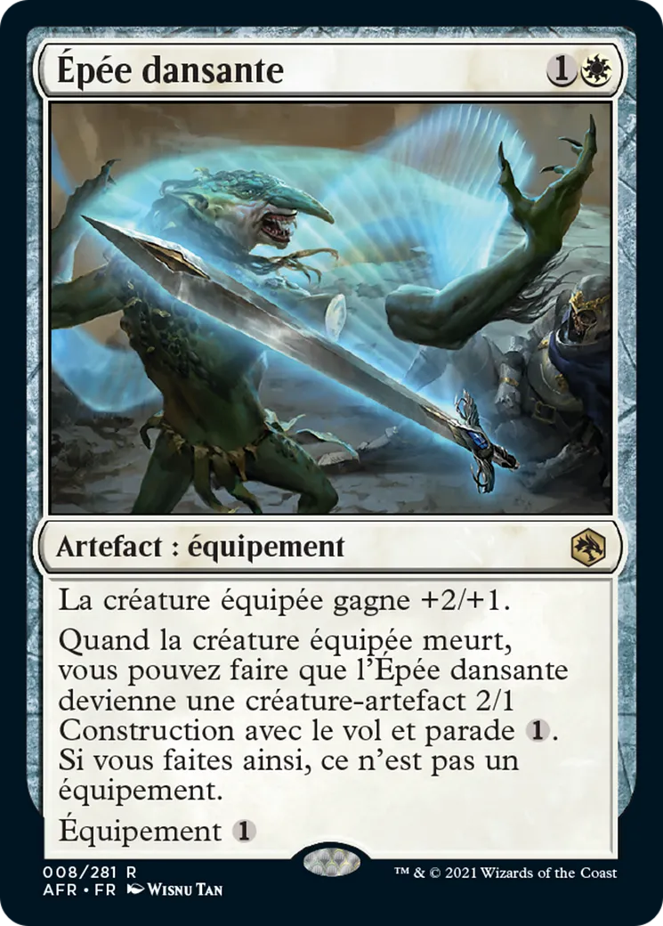 Épée dansante — Adventures in the Forgotten Realms — Magic: The Gathering