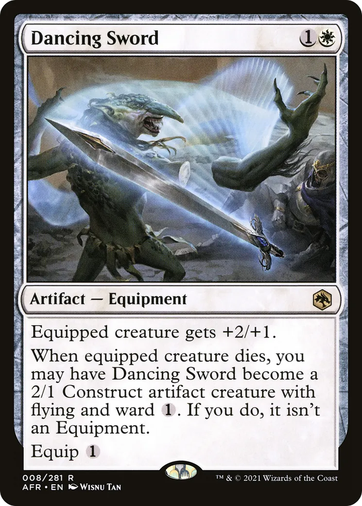 Dancing Sword — Adventures in the Forgotten Realms — Magic: The Gathering