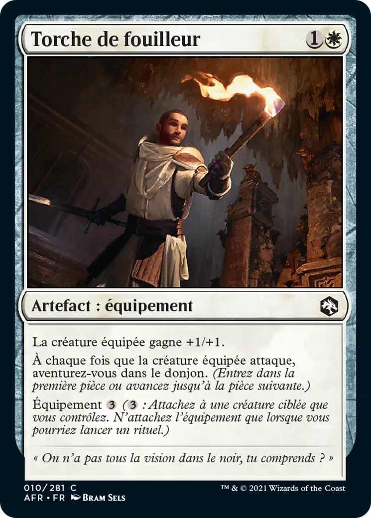 Torche de fouilleur — Adventures in the Forgotten Realms — Magic: The Gathering