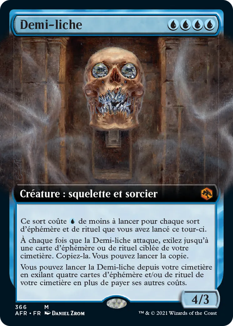 Demi-liche — Adventures in the Forgotten Realms — Magic: The Gathering