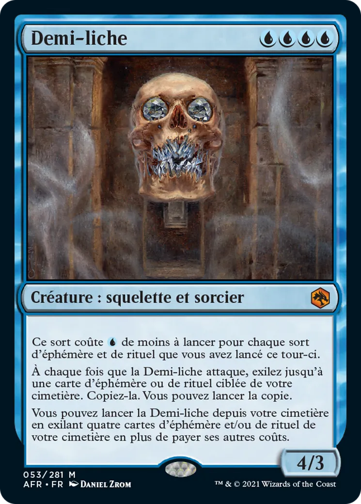 Demi-liche — Adventures in the Forgotten Realms — Magic: The Gathering