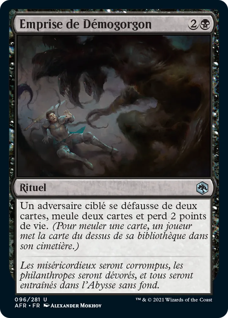 Emprise de Démogorgon — Adventures in the Forgotten Realms — Magic: The Gathering