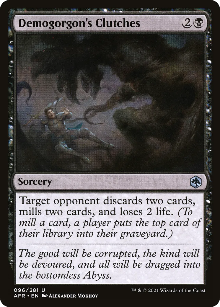 Emprise de Démogorgon — Adventures in the Forgotten Realms — Magic: The Gathering