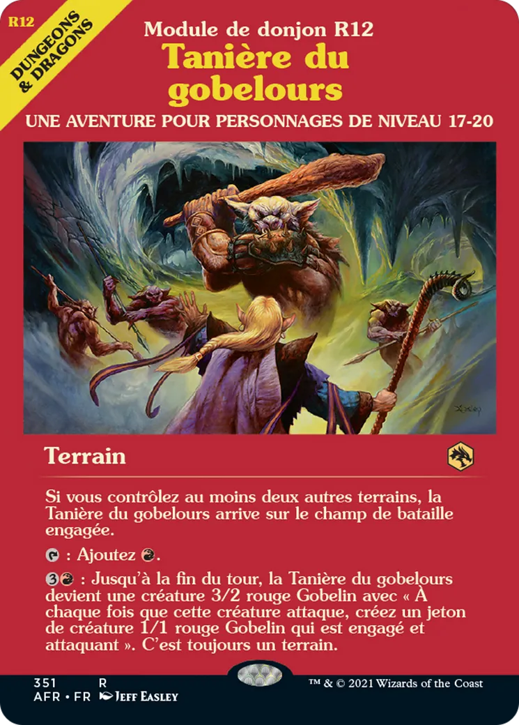 Tanière du gobelours — Adventures in the Forgotten Realms — Magic: The Gathering