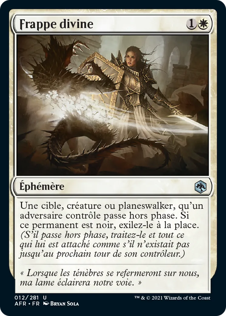 Frappe divine — Adventures in the Forgotten Realms — Magic: The Gathering