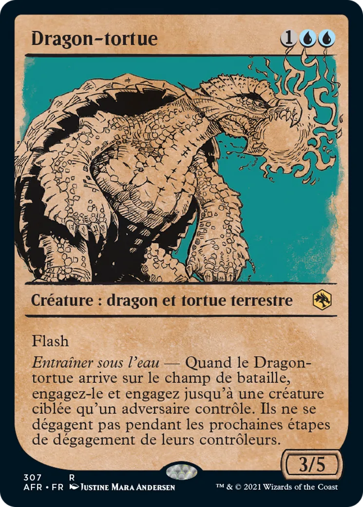 Dragon-tortue — Adventures in the Forgotten Realms — Magic: The Gathering