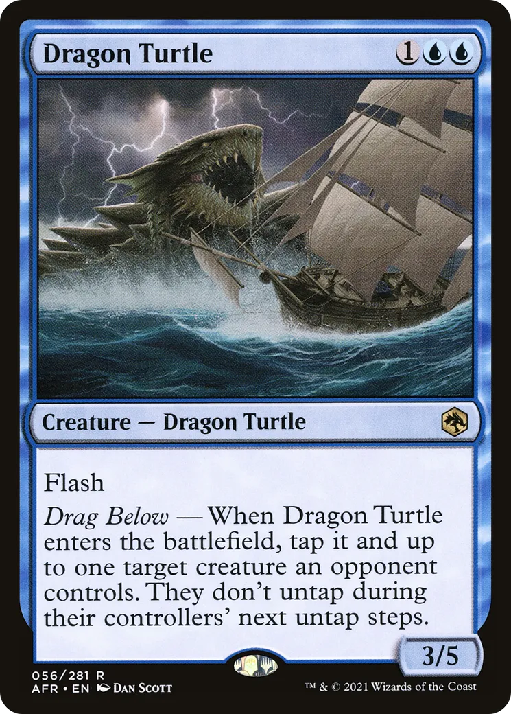 Dragon-tortue — Adventures in the Forgotten Realms — Magic: The Gathering
