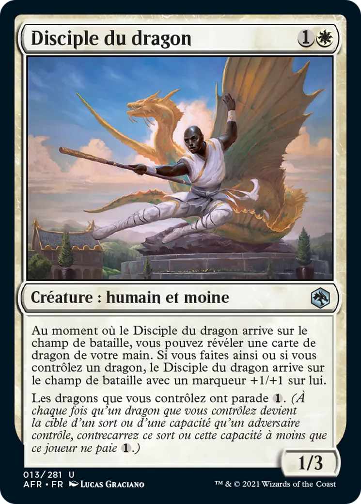 Disciple du dragon — Adventures in the Forgotten Realms — Magic: The Gathering