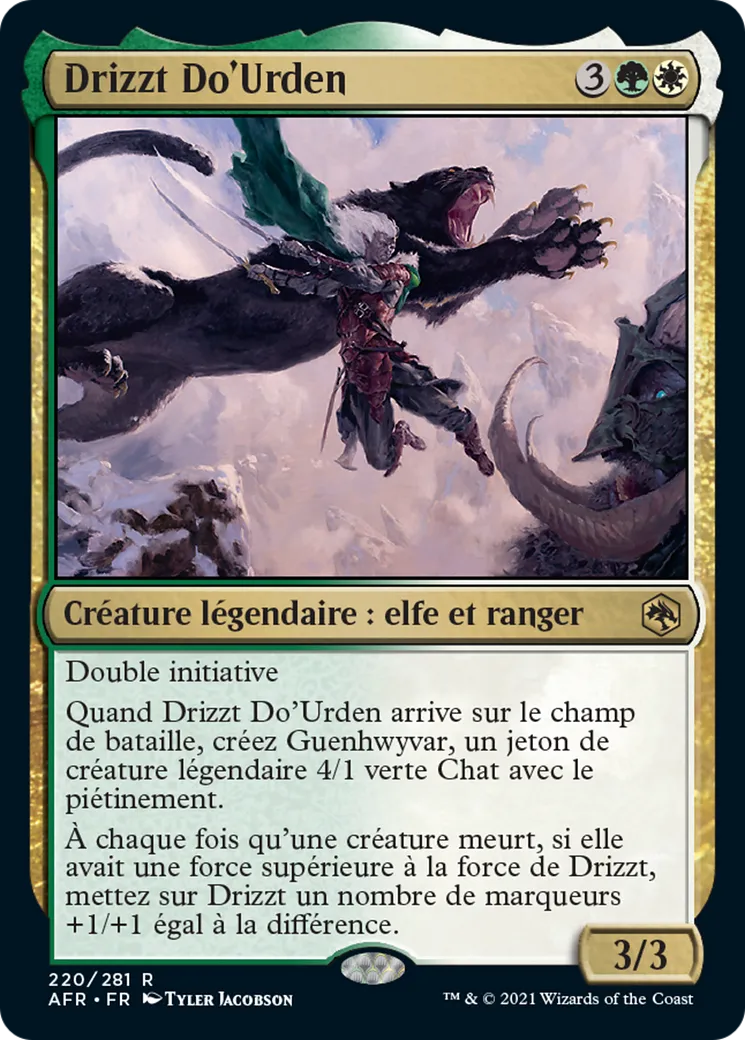 Drizzt Do'Urden — Adventures in the Forgotten Realms — Magic: The Gathering