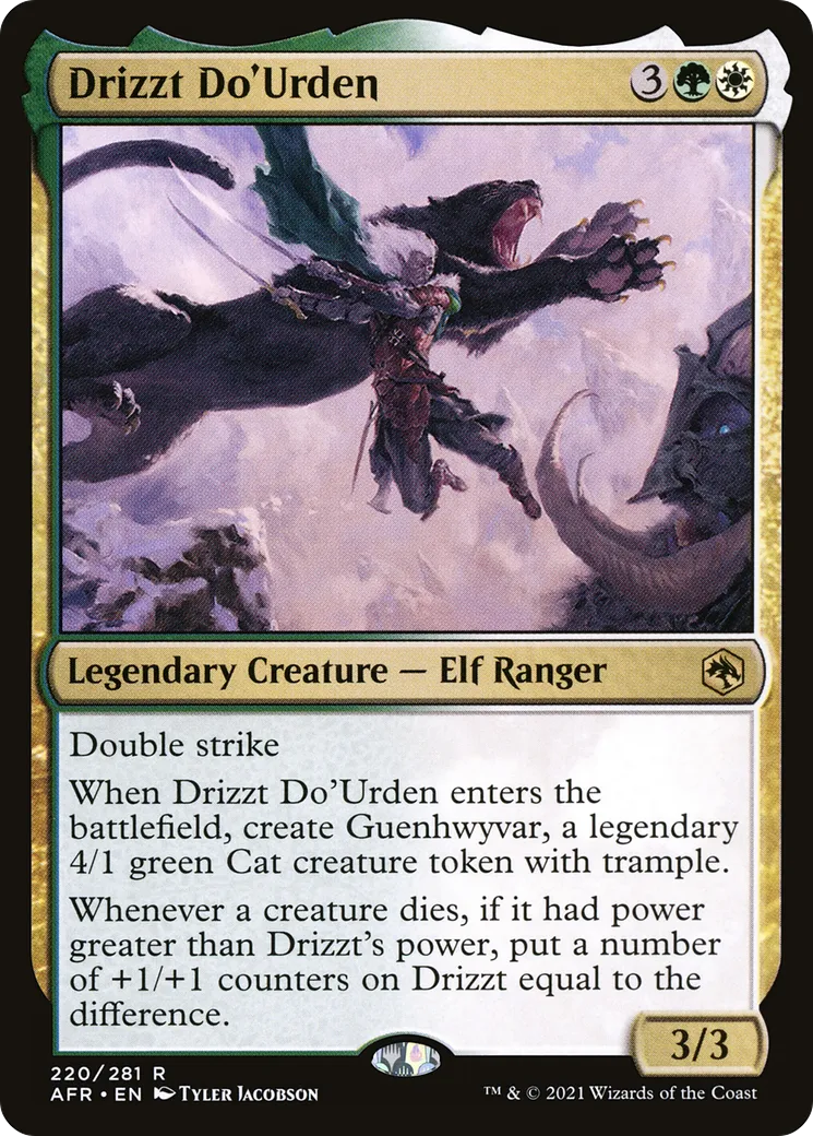 Drizzt Do'Urden — Adventures in the Forgotten Realms — Magic: The Gathering